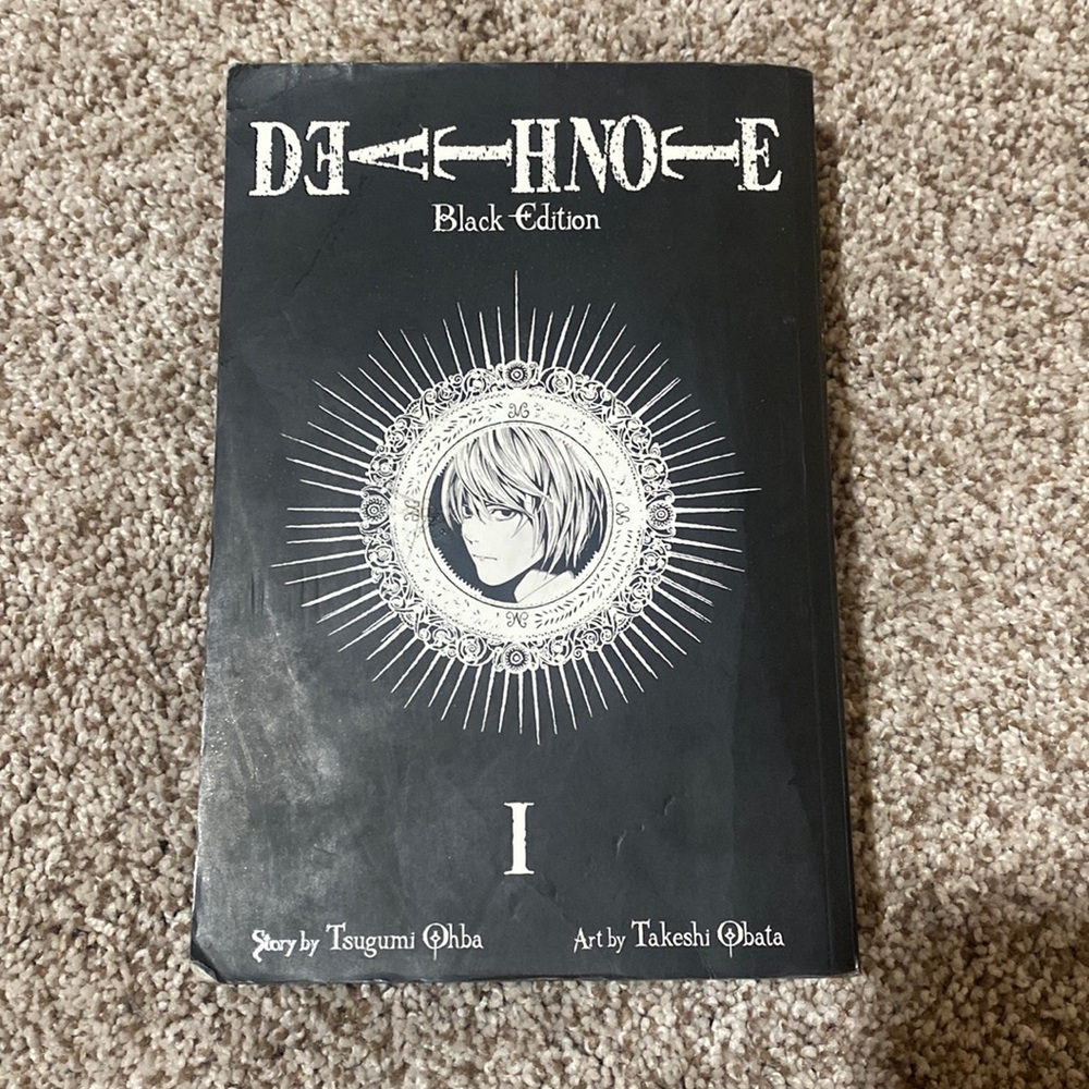 Used Deathnote Volume 1 Black Edition